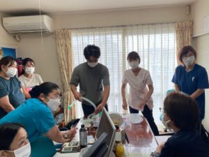 呼吸器についての勉強会を実施しました!