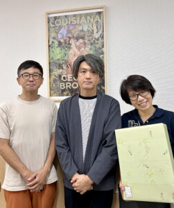 つしま（津島）サテライトにベッセル建築計画株式会社の山崎さんがいらして下さいました!