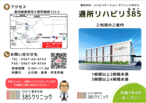 385(みやこ)クリニックさんの通所リハビリテーションの内覧会に伺って来ました!